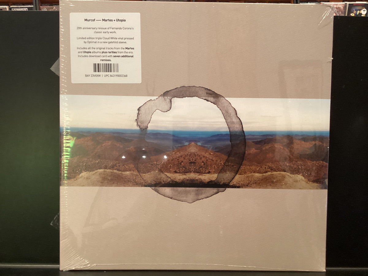 MURCOF - Martes + Utopia (20th Anniversary Edition) (cloud white LP)