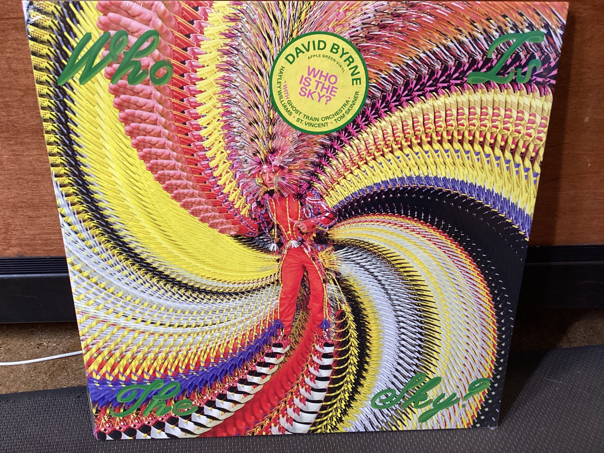 DAVID BYRNE - Who Is The Sky? [APPLE GREEN LP]