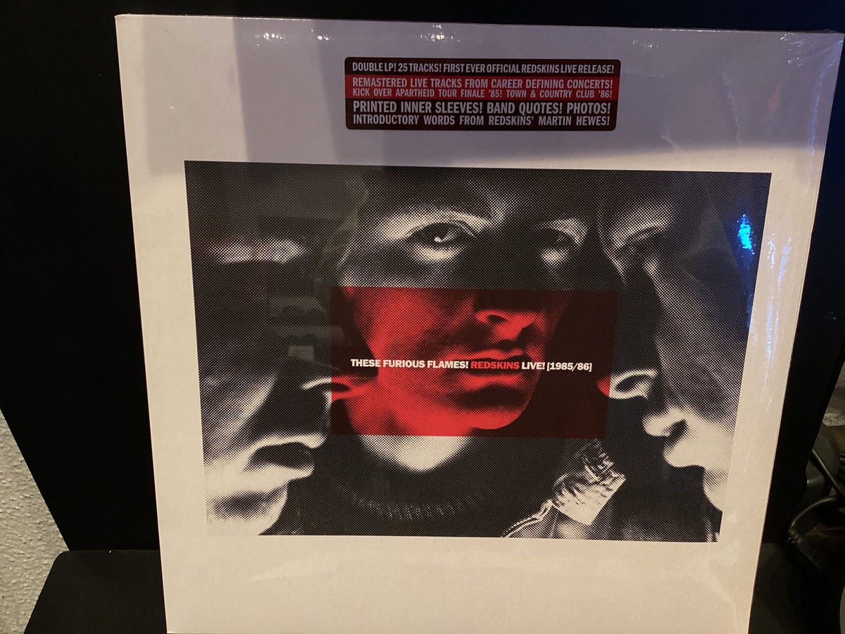 REDSKINS These Furious Flames! Redskins Live (1985/86) 2LP