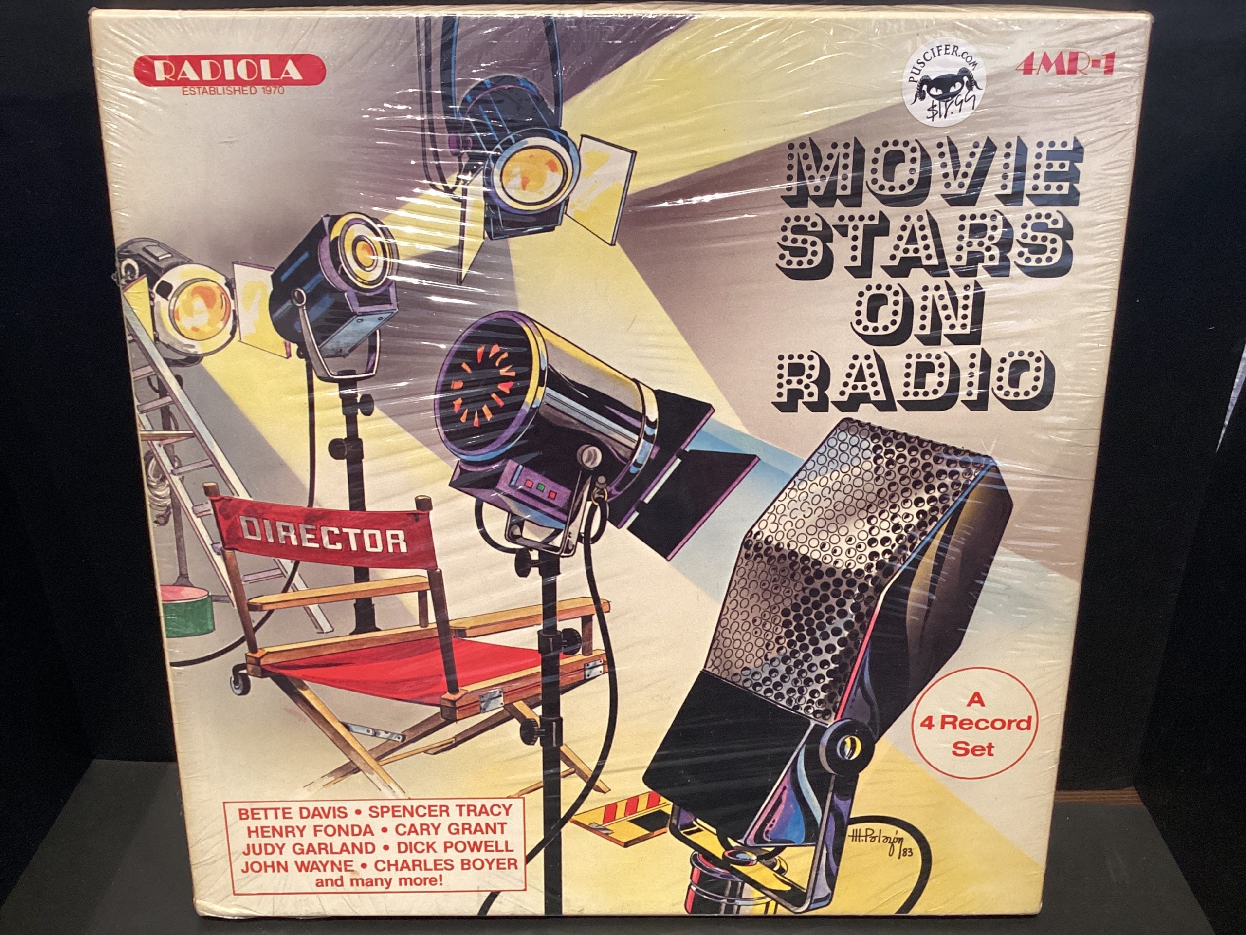 [USED] VA: Movie Stars On Radio BOX SET