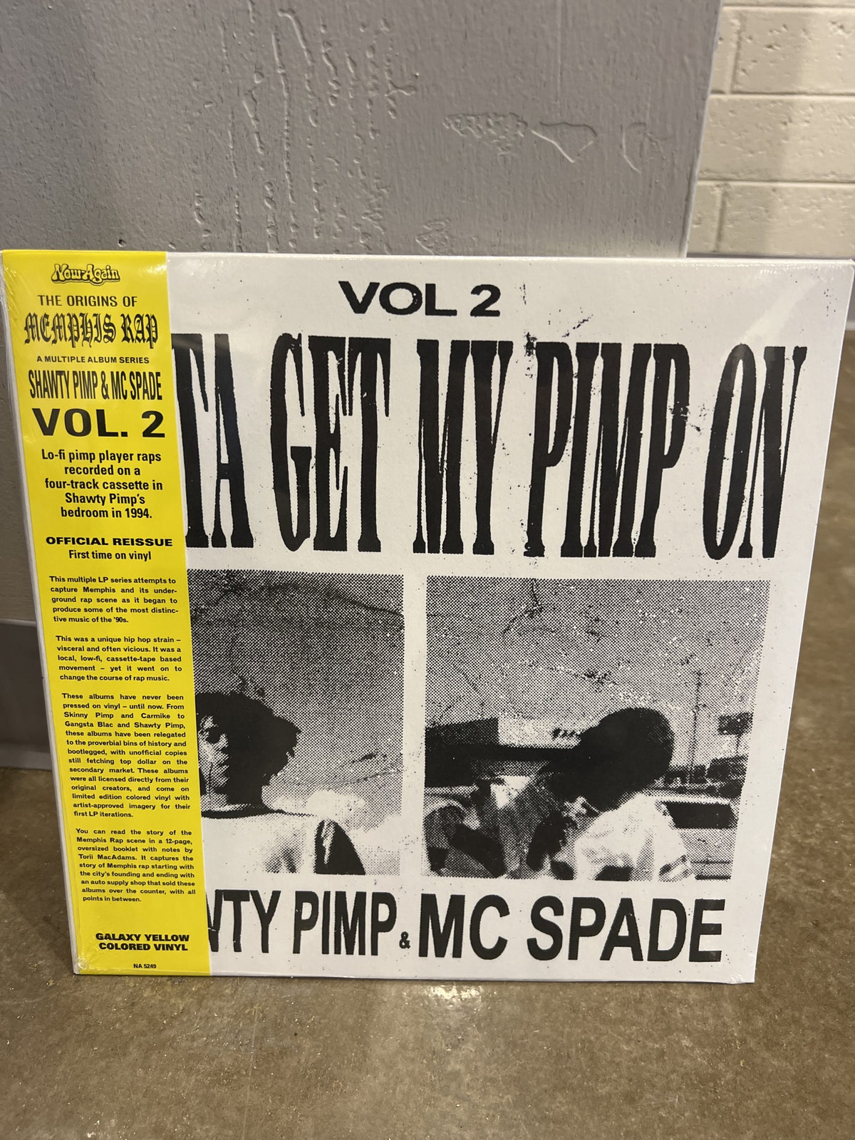 SHAWTY PIMP & MC SPADE - Gotta Get My Pimp On Vol 2 LP