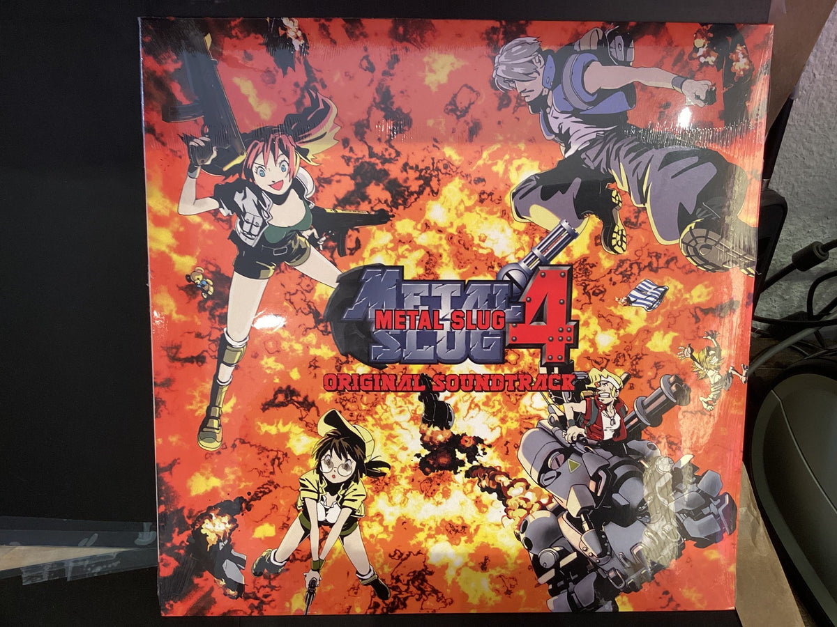 SNK SOUND TEAM Metal Slug 4 OST [YELLOW LP]