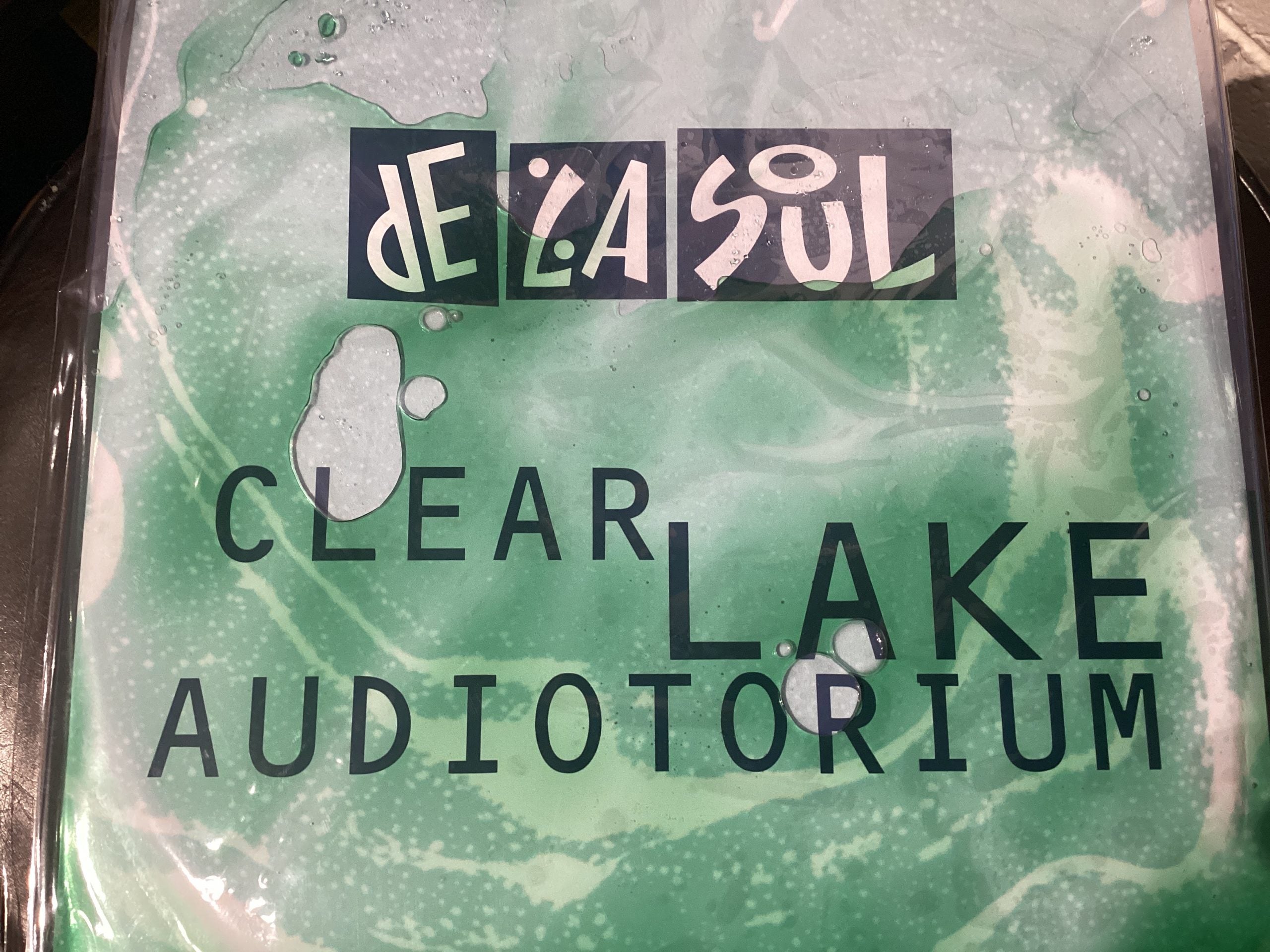 DE LA SOUL - Clear Lake Audiotorium (Clear Green Vinyl In A Gel Sleeve : Legendary Collector's EP)