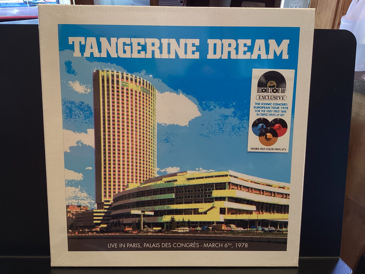 TANGERINE DREAM - LIVE IN PARIS, PALAIS DES CONGRES (HALF BLUE, RED...) (RSD23)