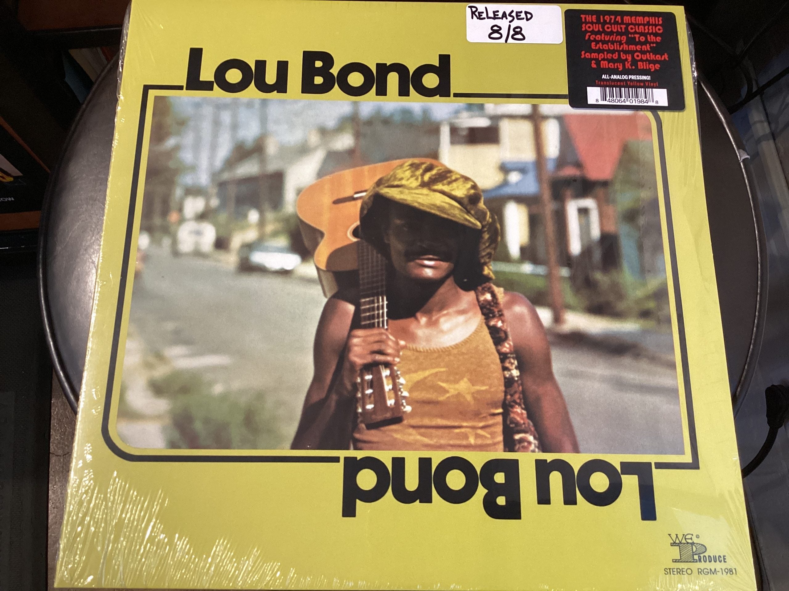 LOU BOND - Lou Bond (All-Analog / Clear Yellow Vinyl)
