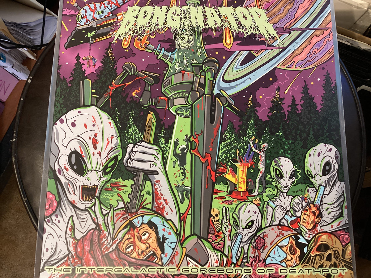 BONGINATOR - The Intergalactic Gorebong Of Deathpot (LP)