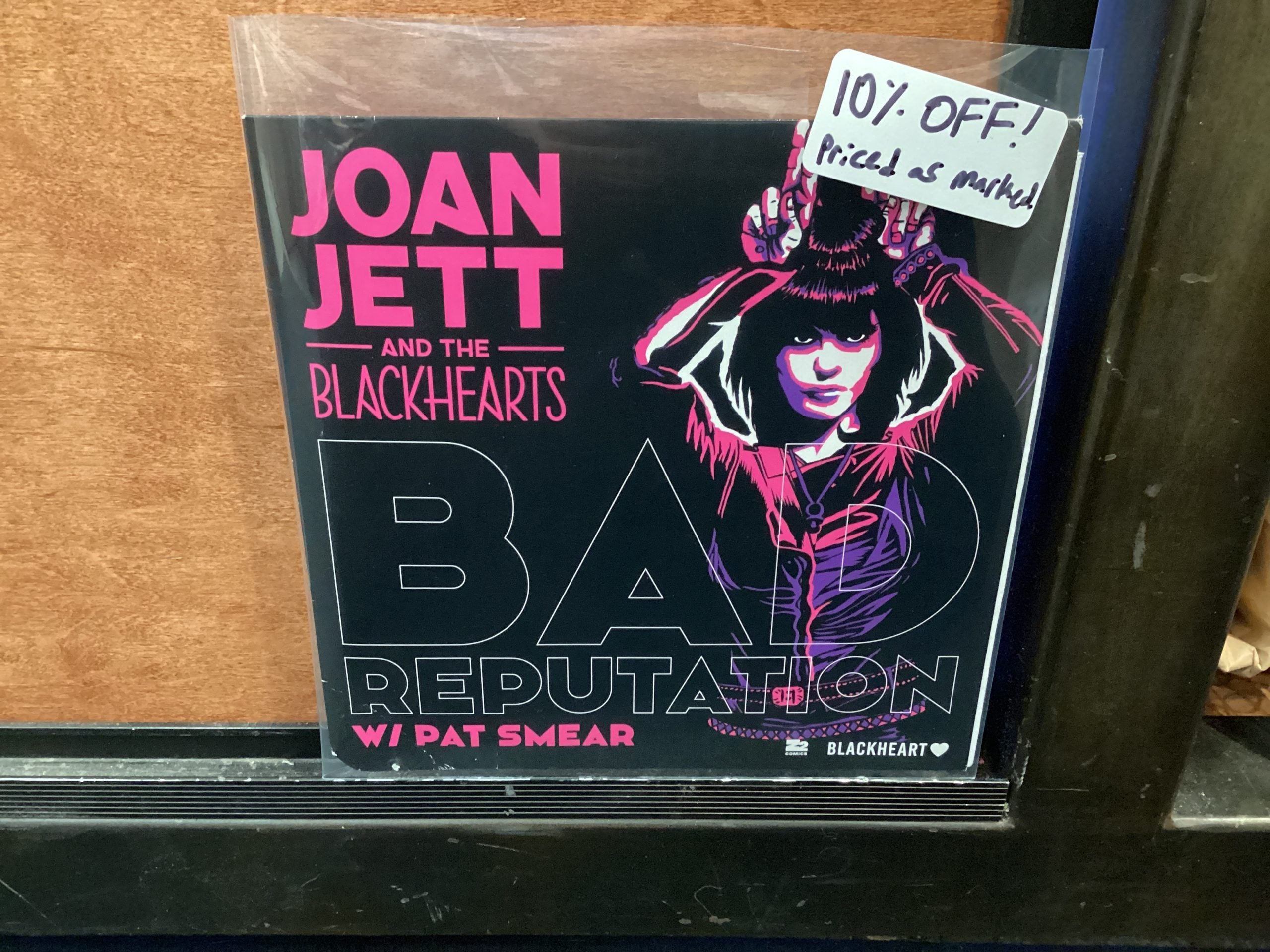 JETT, JOAN & THE BLACKHEARTS - Bad Reputation [7" Single LP DISCOUNTED]