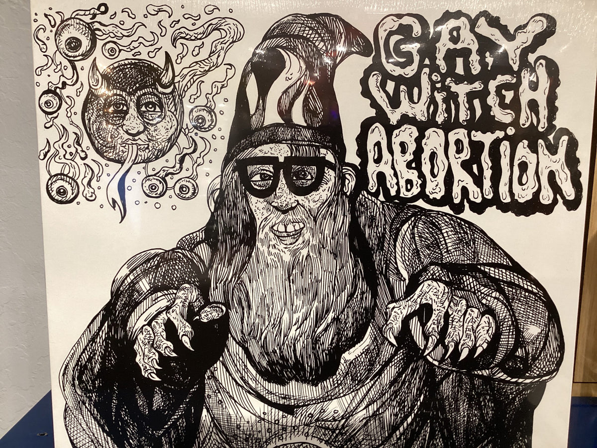 GAY WITCH ABORTION/THE GRASSHOPPER LIES HEAVY - Split LP