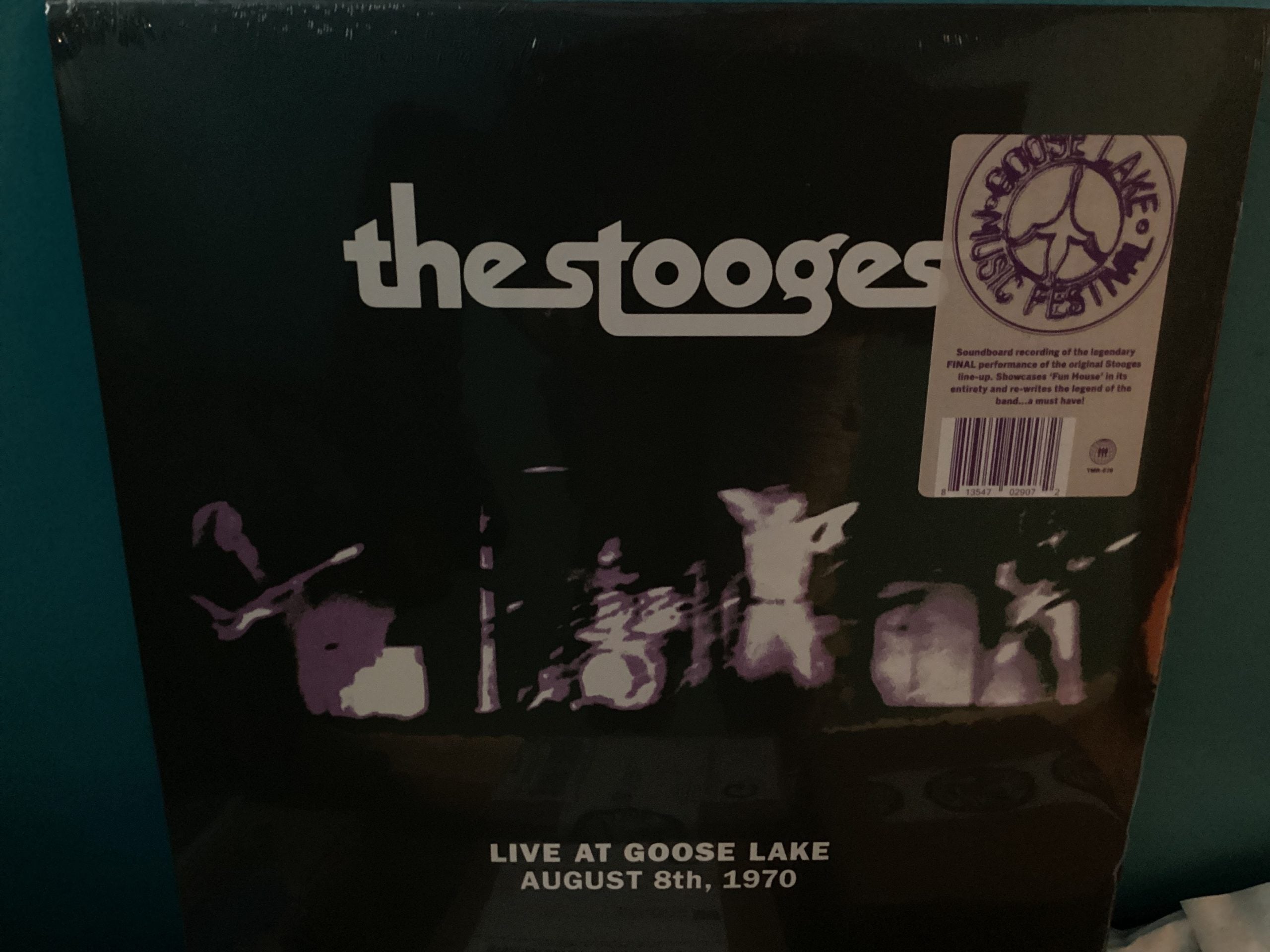 THE STOOGES - Live At Goose Lake: August 8th, 1970 [LP]