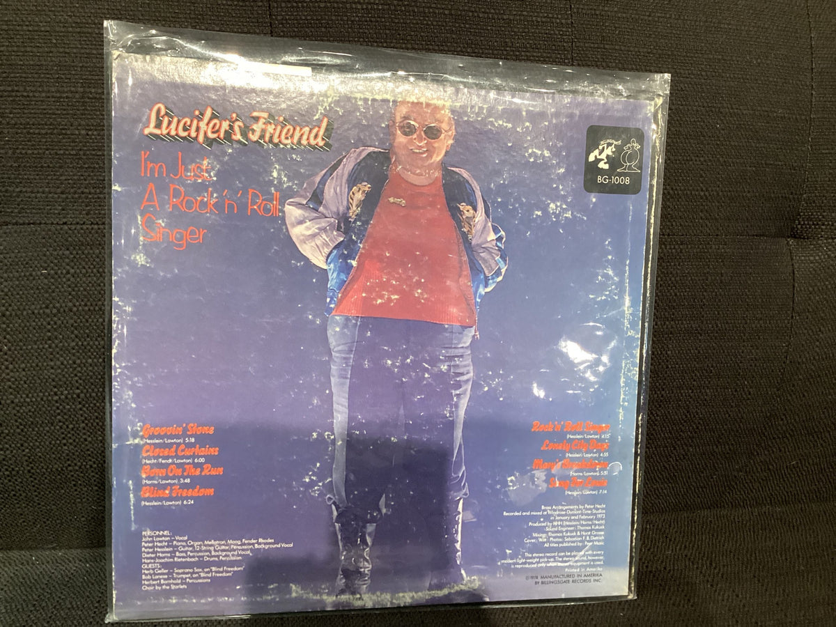 [USED] LUCIFER'S FRIEND I'm Just A Rock And Roll Singer LP