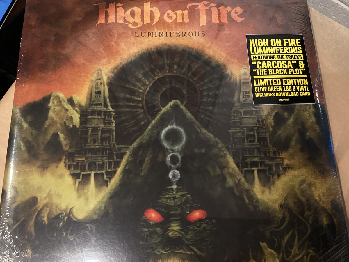 HIGH ON FIRE - Luminiferous [OLIVE GREEN LP]