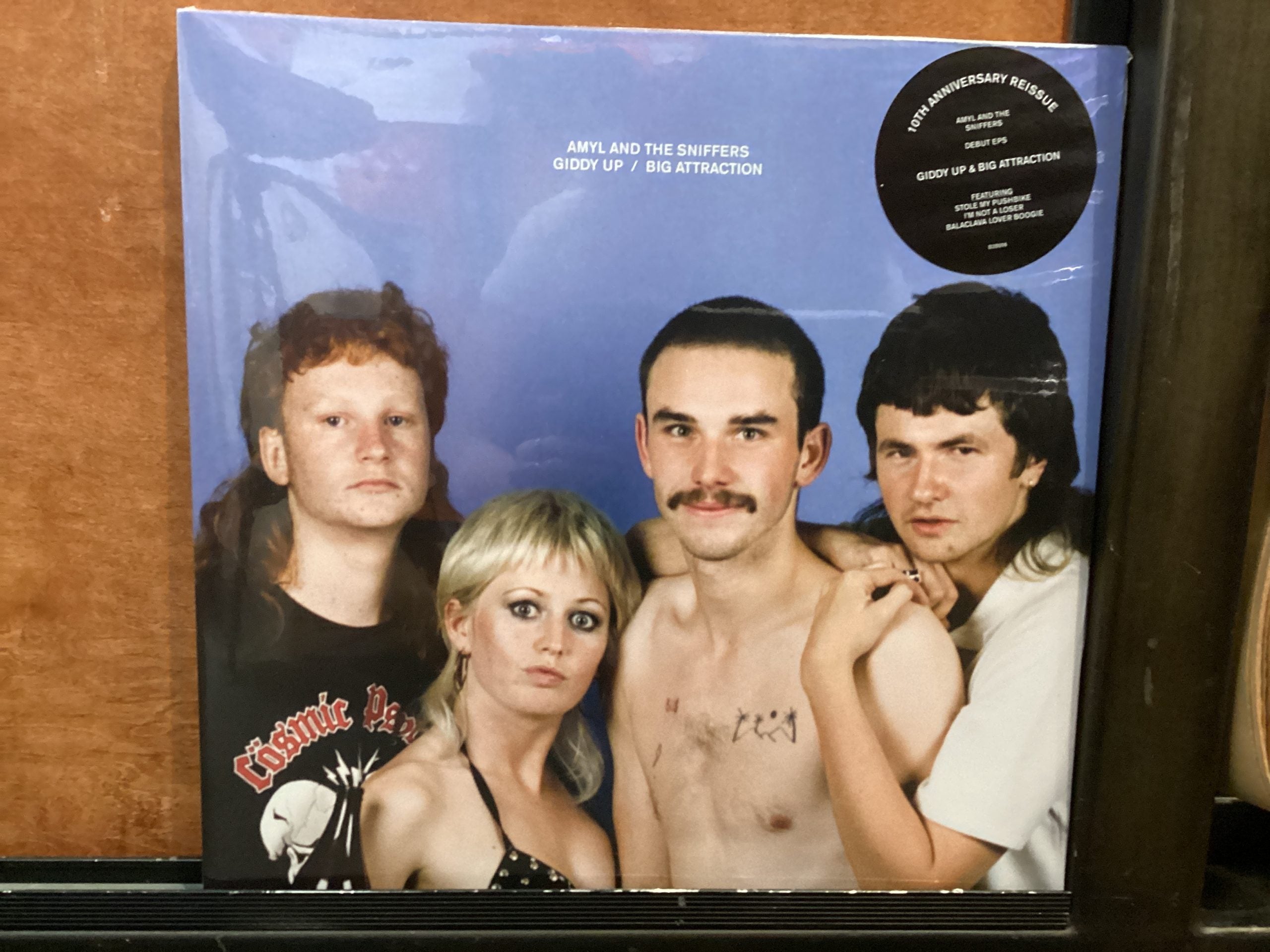 AMYL & THE SNIFFERS - Giddy Up / Big Attraction [LP]