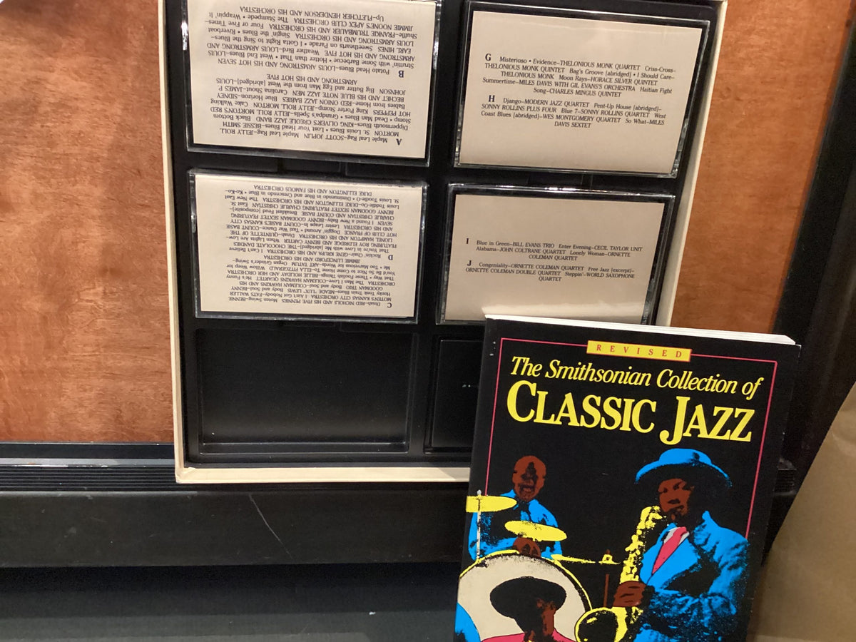 The Smithsonian Collection Of Classic Jazz Cassette Box Set (ONLY 4 TAPES)