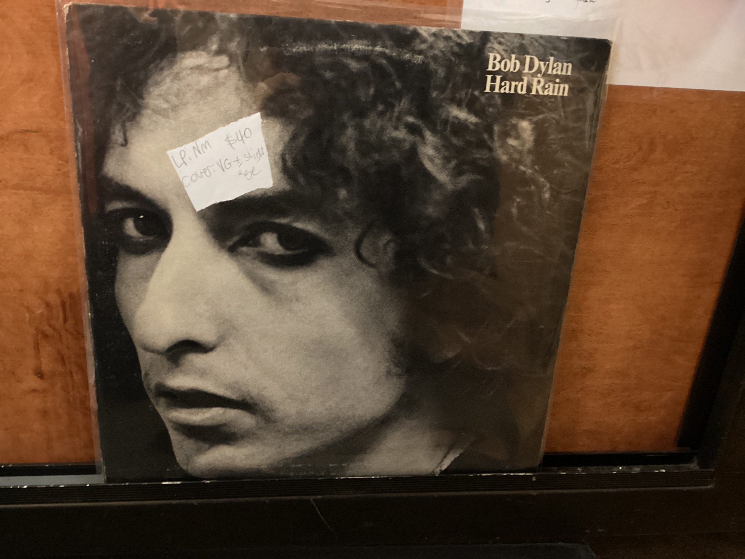 [USED] BOB DYLAN Hard Rain LP