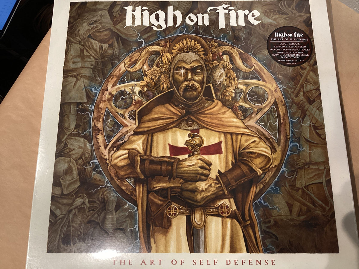 HIGH ON FIRE - Art of Self-Defense [RUBY/COKE BOTTLE 2LP]