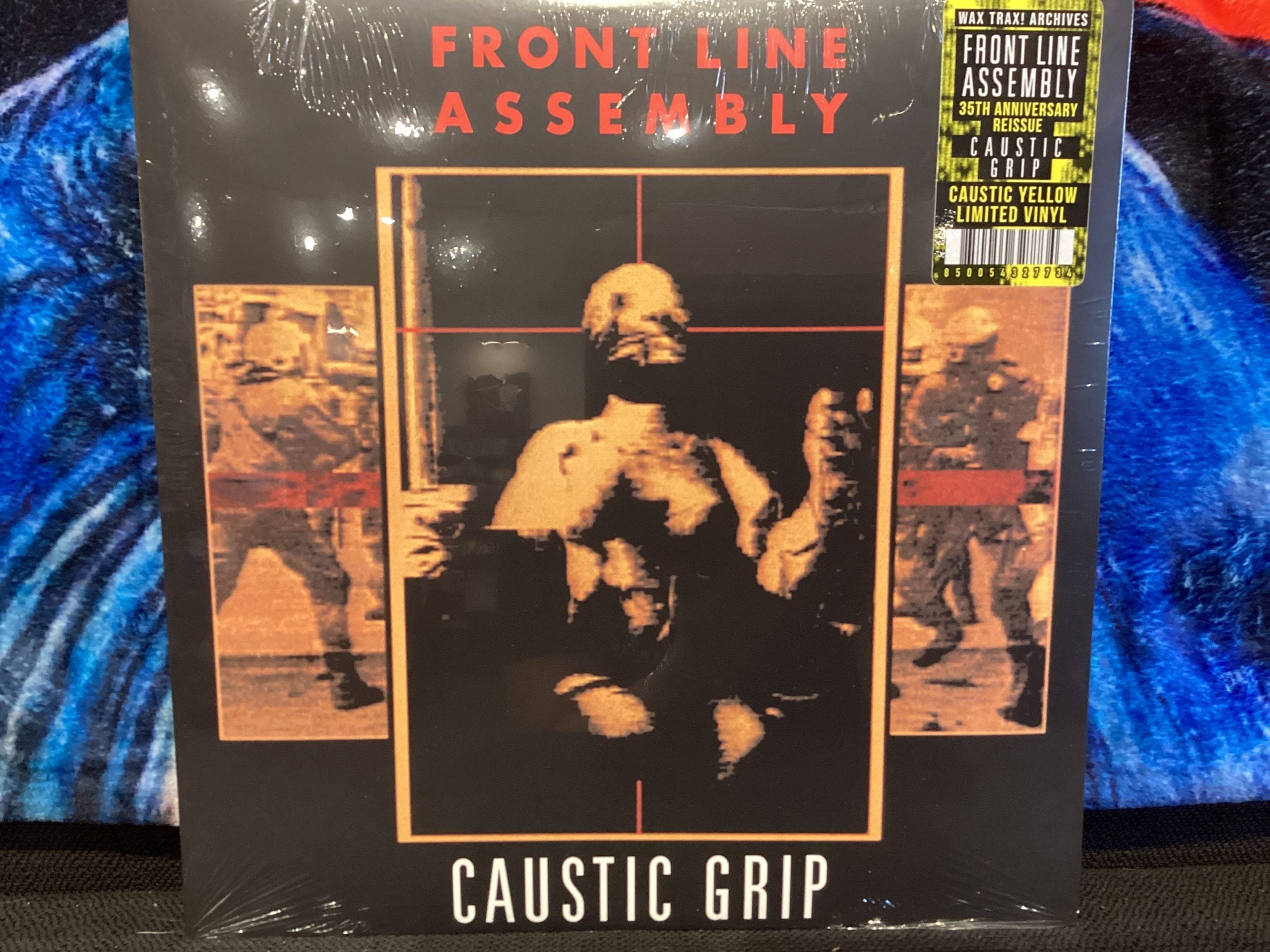 FRONT LINE ASSEMBLY - Caustic Grip [35TH Anniversary Yellow LP]