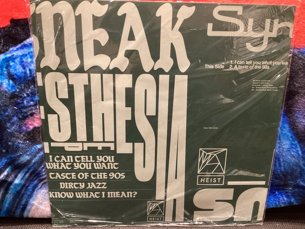 DJ SNEAK - Synesthesia [LP]
