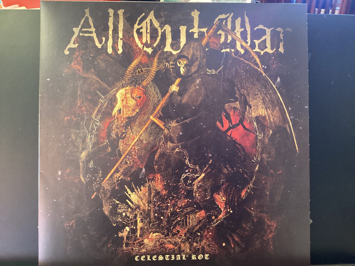 ALL OUT WAR Celestial Rot LP