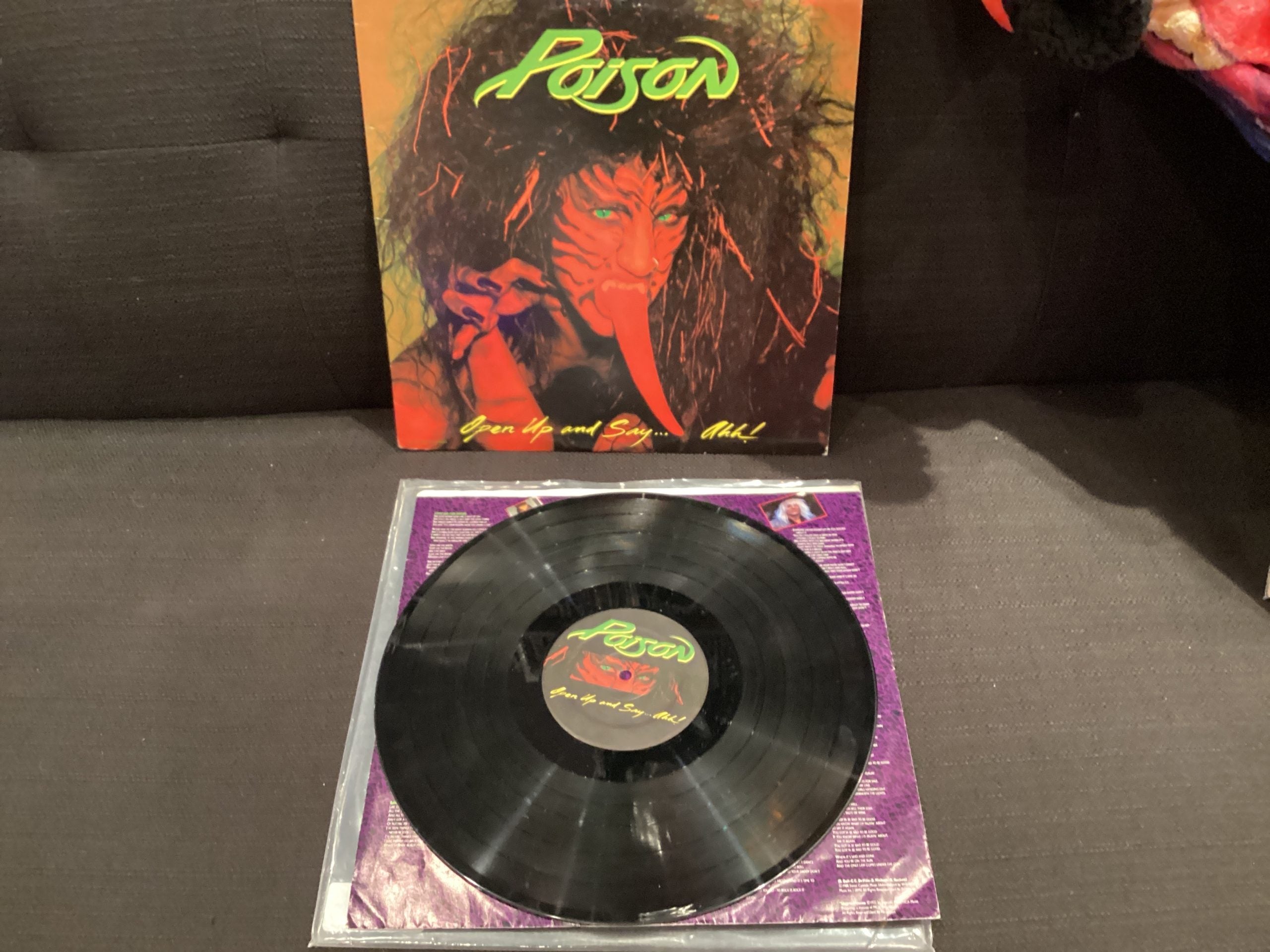 [USED] POISON Open Up And Say... Ahh! LP