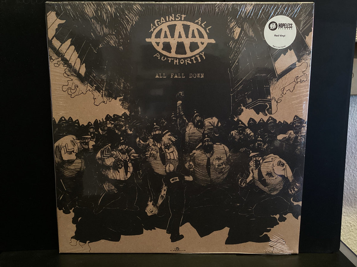 AGAINST ALL AUTHORITY - All Fall Down [Red LP]