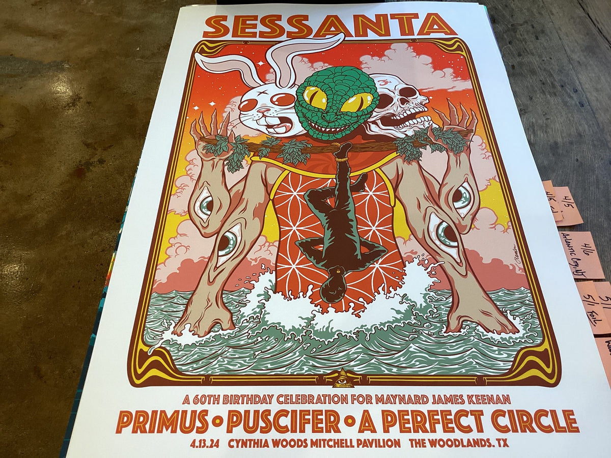 Sessanta Tour Poster ‘24 Woodlands, Tx