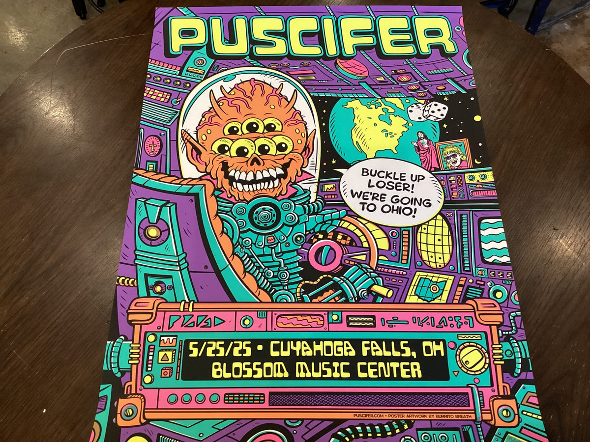 Sessanta Tour Poster ‘25 Cuyahoga Falls, Oh