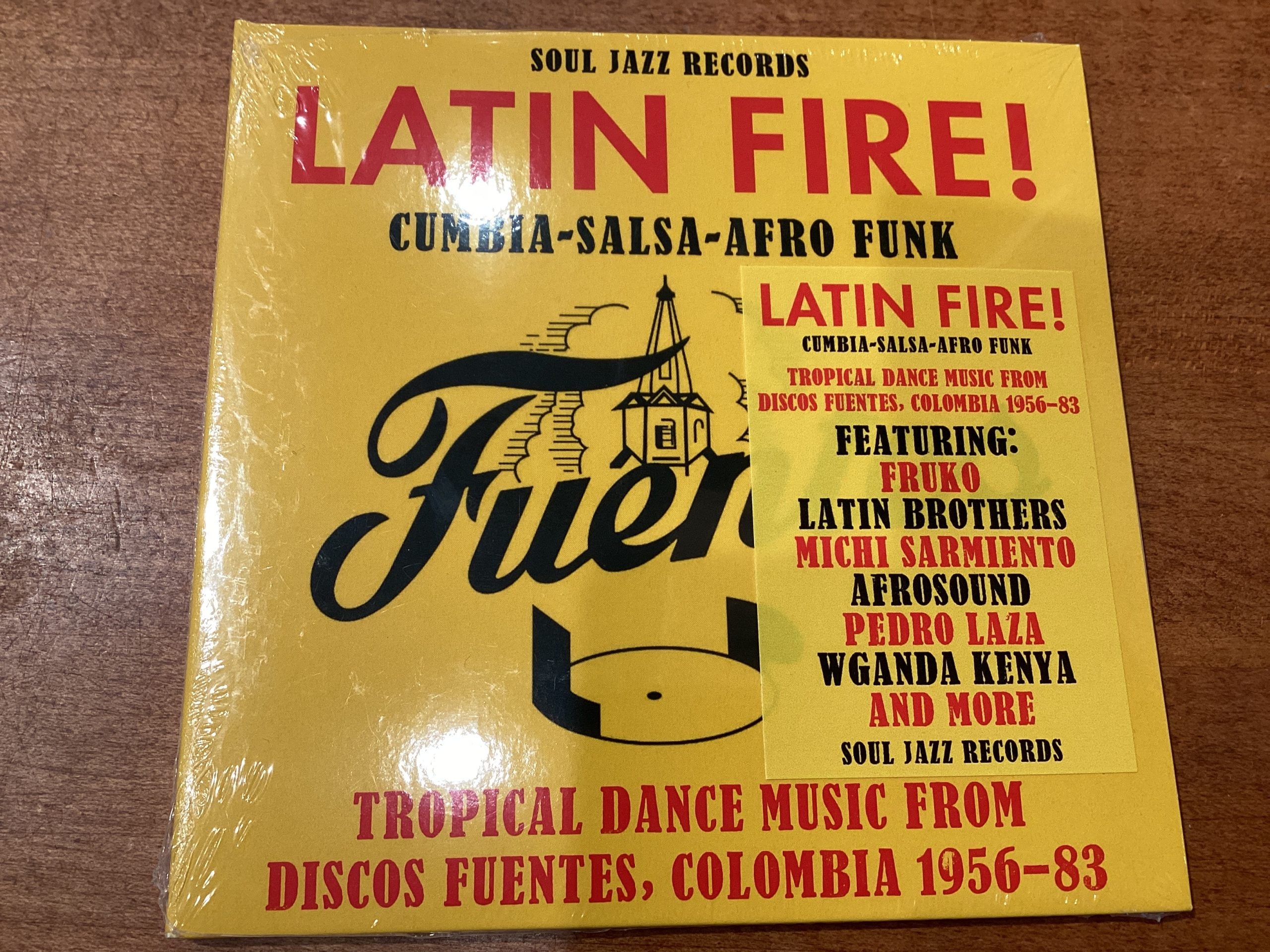 SOUL JAZZ RECORDS PRESENTS - Latin Fire! Cumbia Salsa - Afro Funk: Tropical Dance Music 1856-83 [CD]