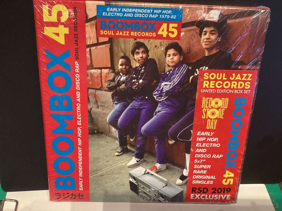 V/A BOOMBOX 45 Soul Jazz Records: Limited Edition Box Set Singles
