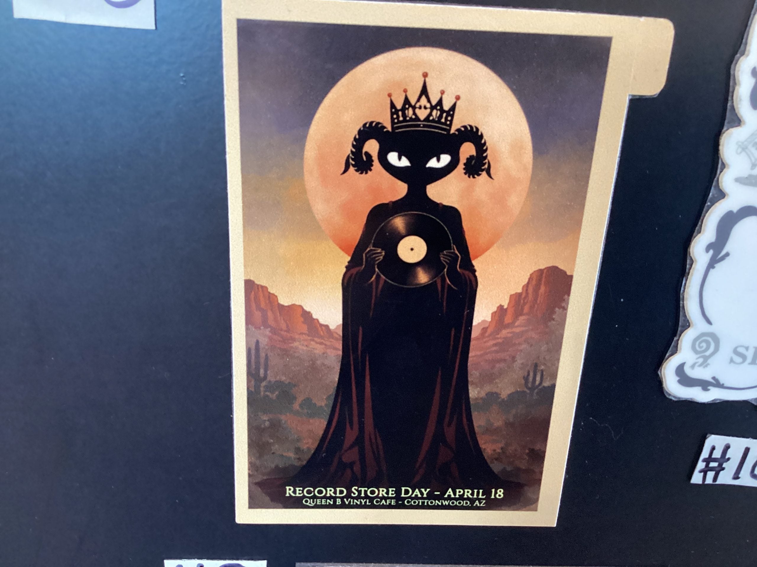 Queen B RSD 2026 Sticker