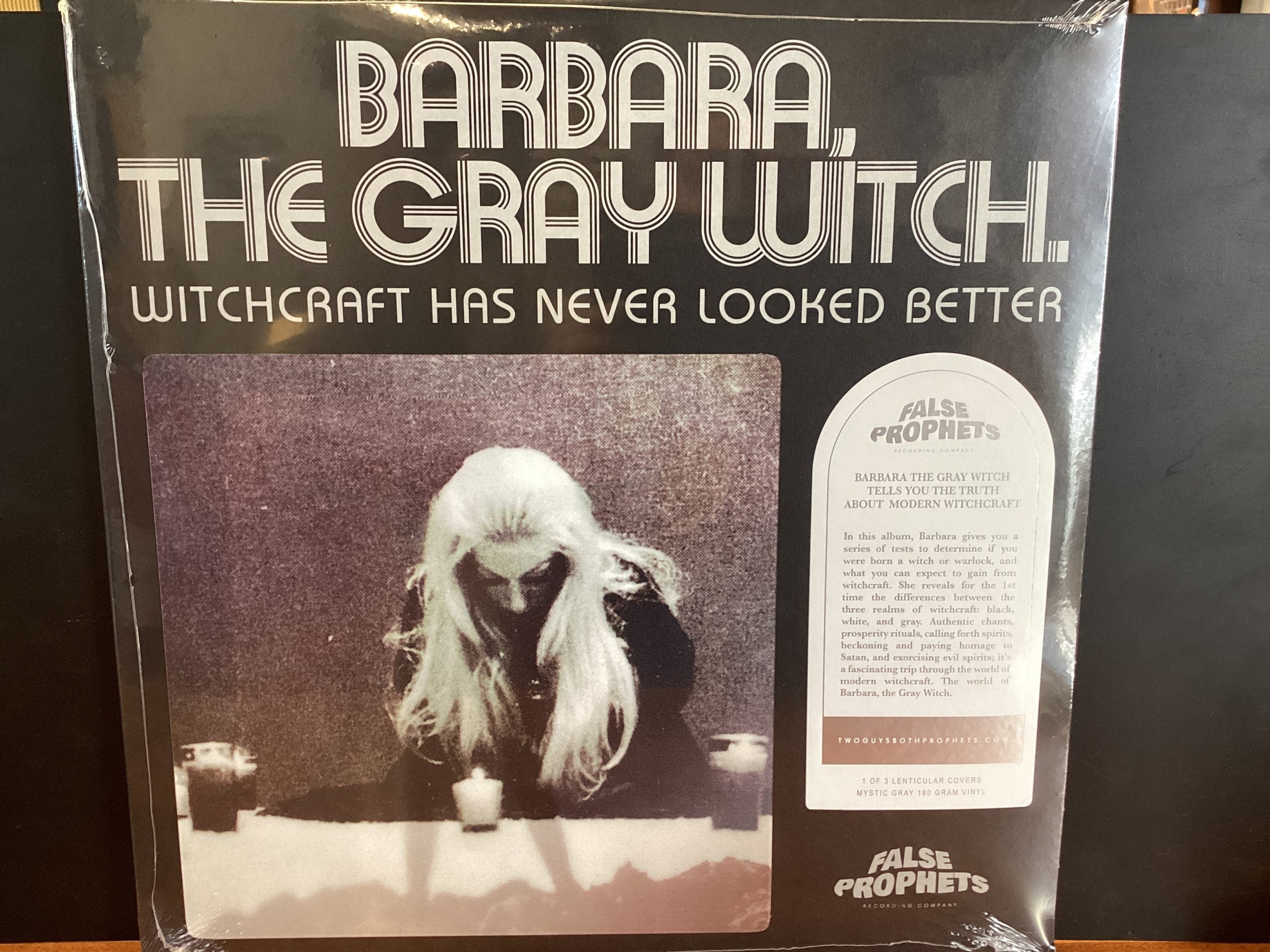 BARBARA THE GREY WITCH. (Witchcraft Has Never Looked Better) - ( 2LP/ 1 of 3 Lenticular Covers)