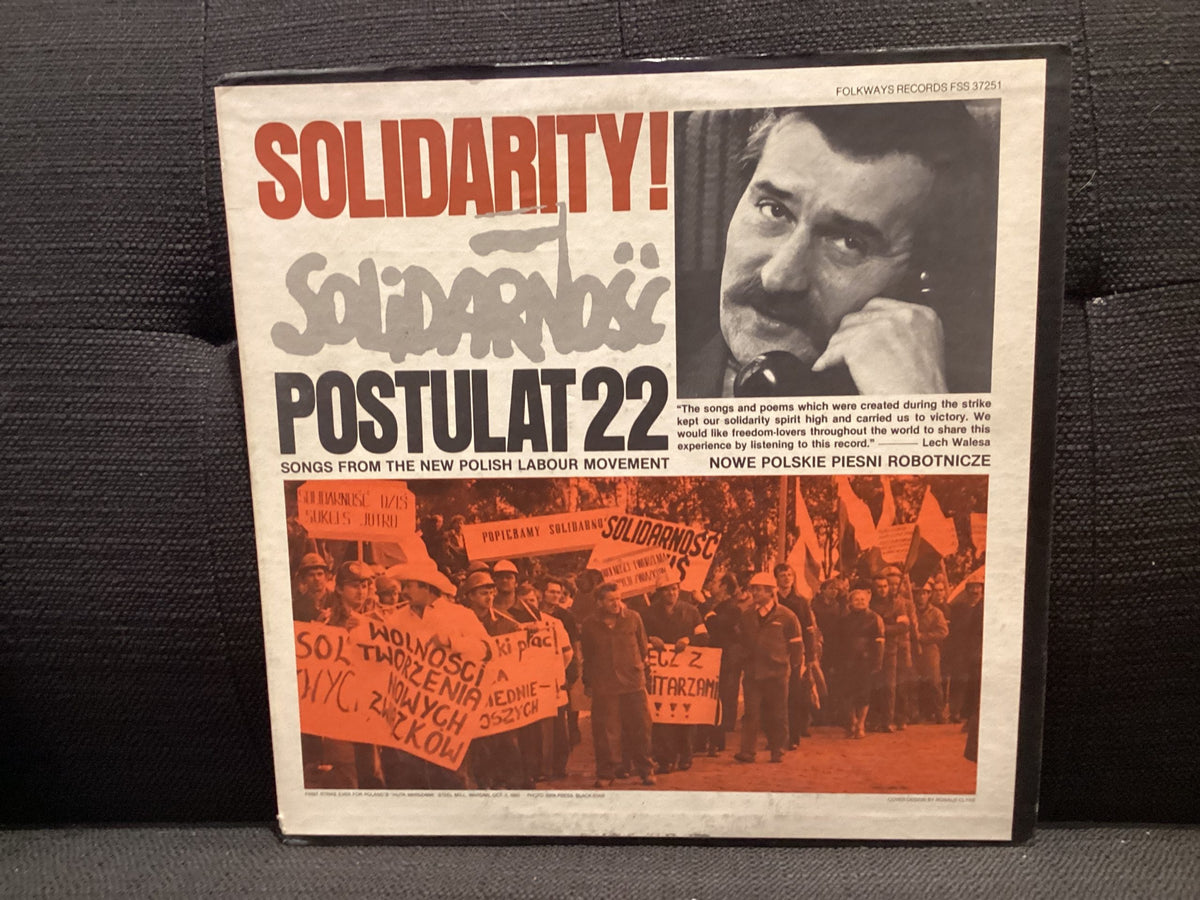 [USED] V/A Solidarity! Postulat 22 Folkways Recordings LP