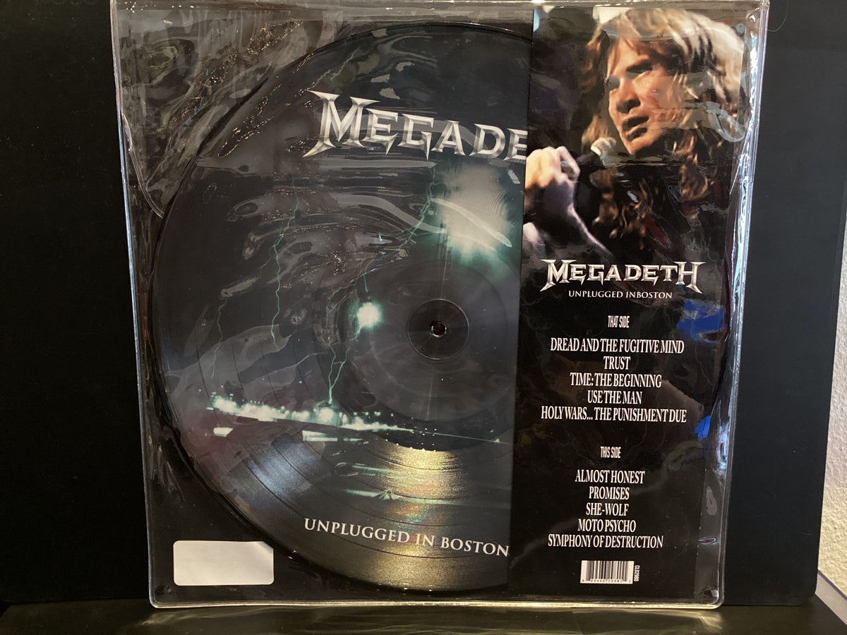 MEGADETH Unplugged In Boston [PICTURE DISC] LP
