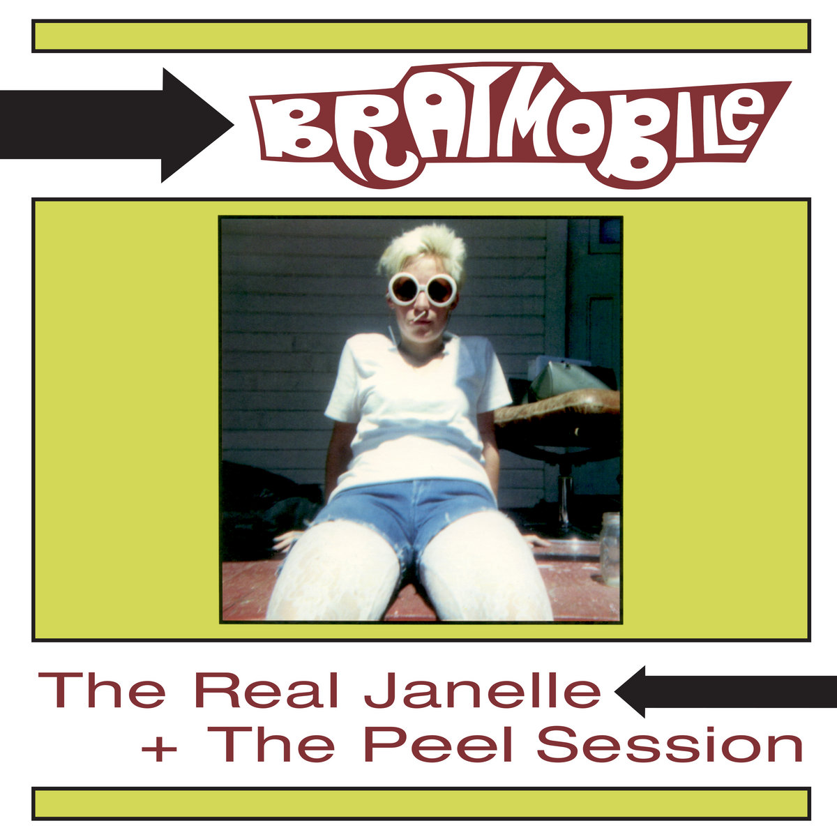 BRATMOBILE - The Real Janelle & Peel Session CD