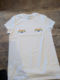 Get Used to it Nip women's white tee