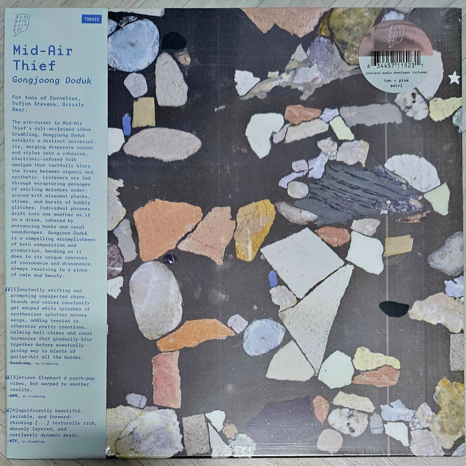 MID AIR THIEF - Gongjoong Doduk {Tan & Pink Swirl LP}