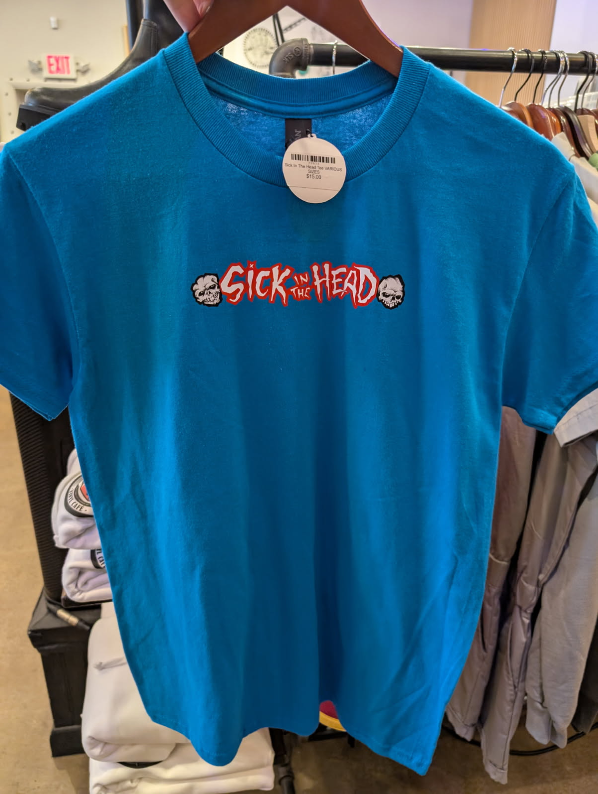 Sick In The Head Tee VARIOUS SIZES