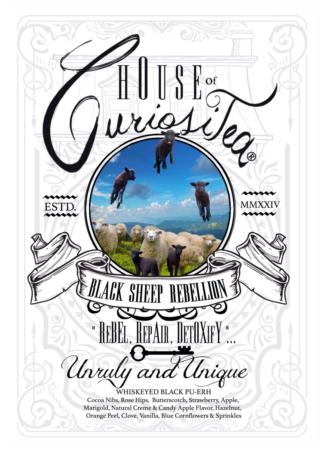 Morbid CuriosiTEA - Black Sheep Rebellion 3oz