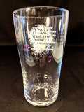 Four8 Pint Glass w/ micro-fiber cloth