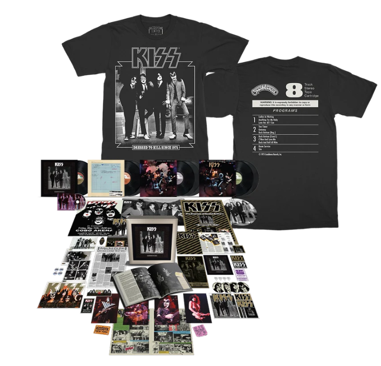 KISS - Dressed To Kill [8LP] BOX SET + BLURAY + TEE SHIRT [L]