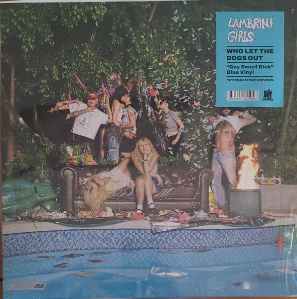 LAMBRINI GIRLS - Who Let The Dogs Out {Blue LP}