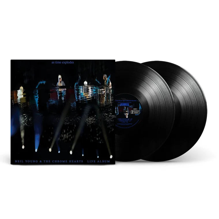 YOUNG, NEIL & THE CHROME OF HEARTS - As Time Explodes / Live Album {2LP}