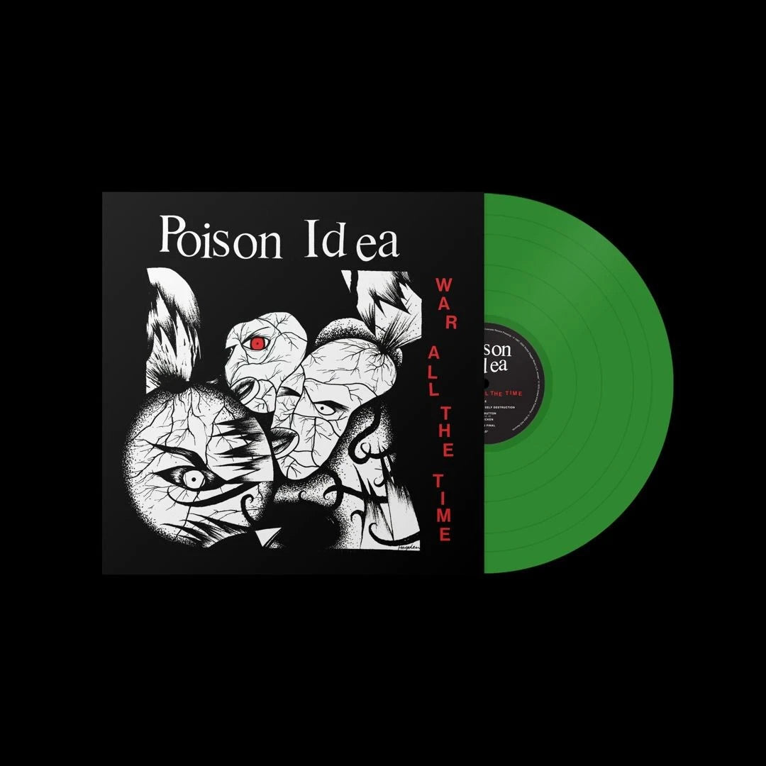 POISON IDEA - War All The Time [Opaque Green LP]