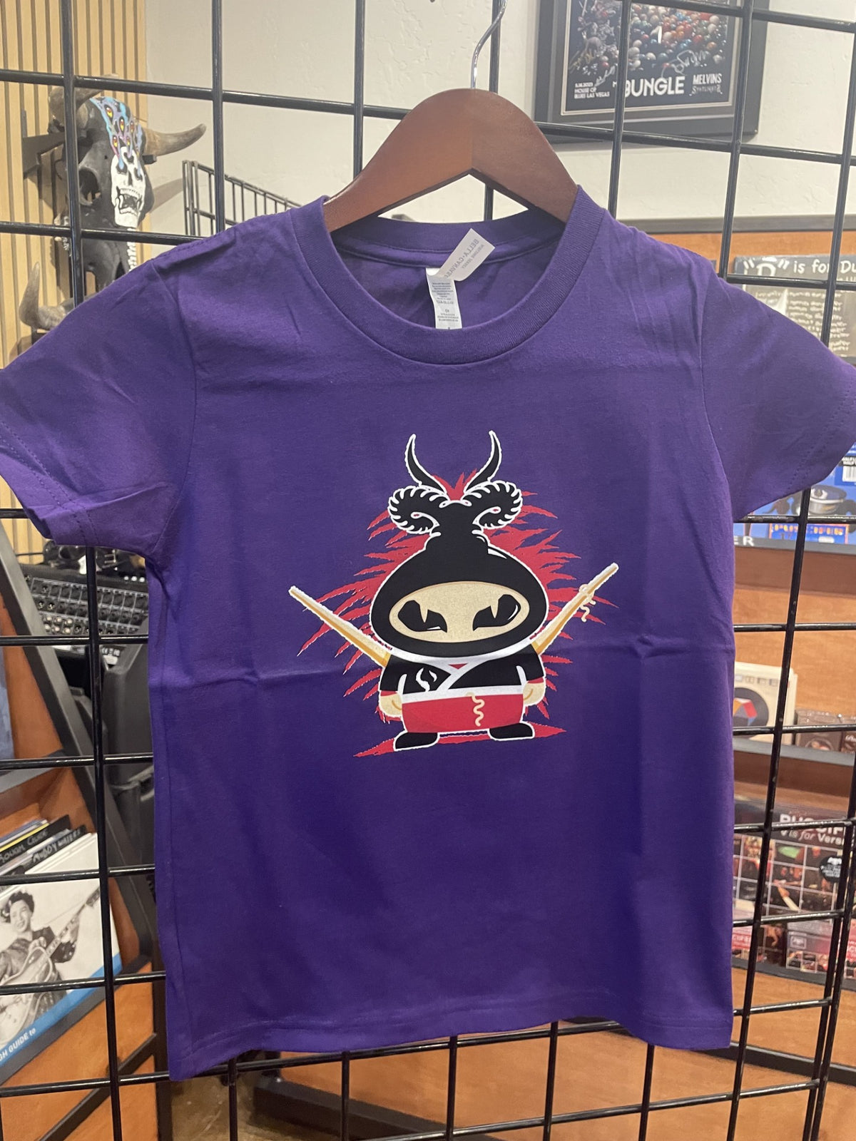 Noodle Ninja Youth DTG Shirt - Purple