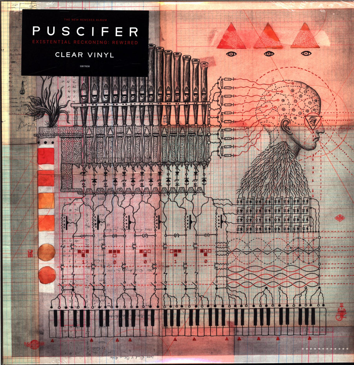 PUSCIFER - Existential Reckoning Rewired [Clear & White LP]
