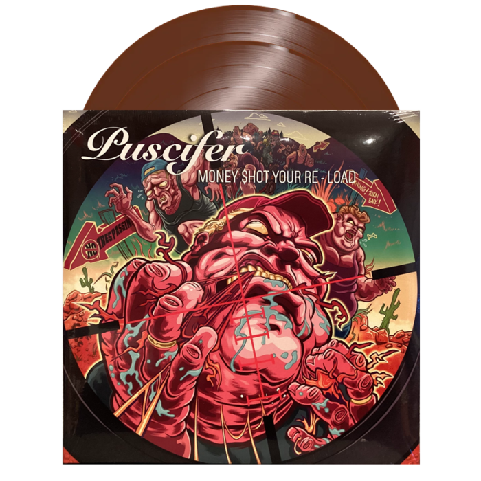 PUSCIFER Money Shot Your Re-Load (BROWN GALAXY) LP