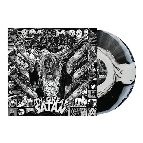 ROB ZOMBIE - Great Satan (Includes 28 Page Booklet) {Black White Swirl LP}