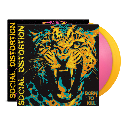 SOCIAL DISTORTION - Born To Kill [Pink & Yellow 2LP]
