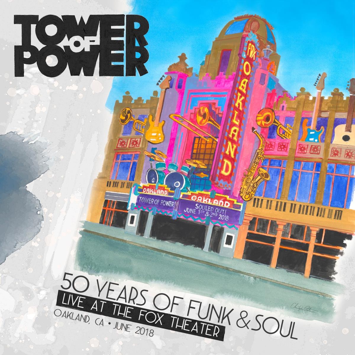TOWER OF POWER - 50 Years Of Funk & Soul Live At The Fox Theater {3LP}
