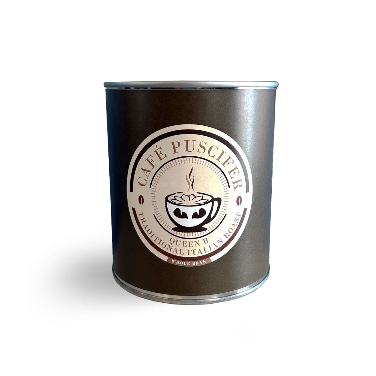 Cafe Puscifer Queen B Espresso Dark Italian Roast Whole Bean Coffee