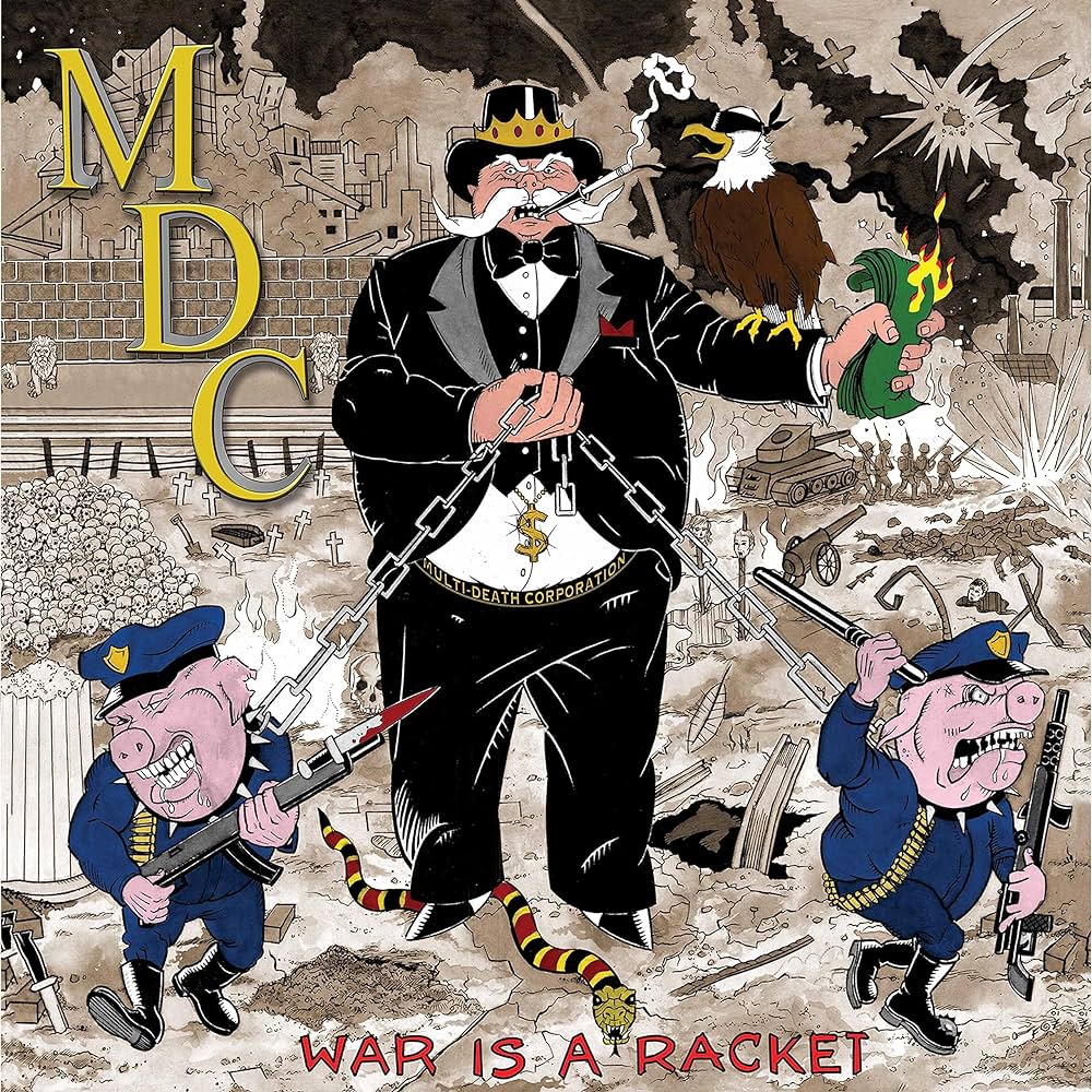 MDC -  War Is A Racket LP